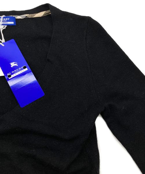 BURBERRY BLUE LABEL（バーバリー ブルー レーベル）BURBERRY BLUE LABEL (バーバリー ブルー レーベル) カーディガン ブラック サイズ:Mの古着・服飾アイテム