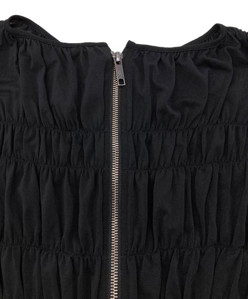 BURBERRY LONDON（バーバリーロンドン）BURBERRY LONDON (バーバリーロンドン) ストレッチブラウス ブラック サイズ:1の古着・服飾アイテム