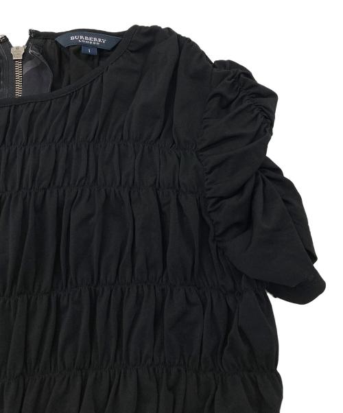 BURBERRY LONDON（バーバリーロンドン）BURBERRY LONDON (バーバリーロンドン) ストレッチブラウス ブラック サイズ:1の古着・服飾アイテム
