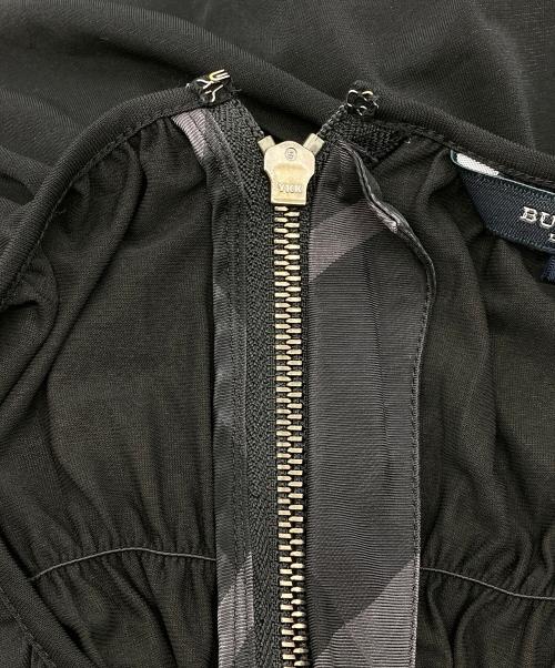 BURBERRY LONDON（バーバリーロンドン）BURBERRY LONDON (バーバリーロンドン) ストレッチブラウス ブラック サイズ:1の古着・服飾アイテム