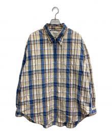 Marvine Pontiak Shirt Makers（マーヴィンポンティアックシャツメイカーズ）の古着「Skipper SH」｜ブルー×ベージュ