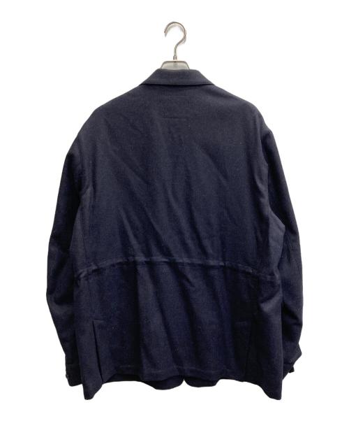 INVERTERE（インバーティア）INVERTERE (インバーティア) FOUR POCKET TWEED JACEKT ネイビー サイズ:42の古着・服飾アイテム