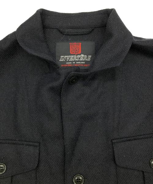 INVERTERE（インバーティア）INVERTERE (インバーティア) FOUR POCKET TWEED JACEKT ネイビー サイズ:42の古着・服飾アイテム