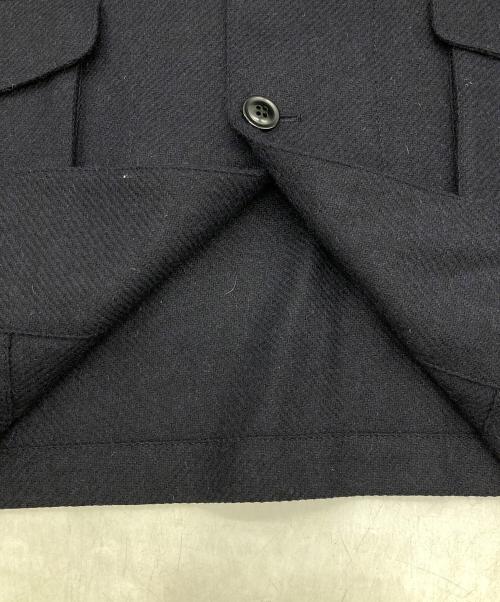 INVERTERE（インバーティア）INVERTERE (インバーティア) FOUR POCKET TWEED JACEKT ネイビー サイズ:42の古着・服飾アイテム