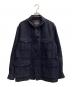 INVERTERE（インバーティア）の古着「FOUR POCKET TWEED JACEKT」｜ネイビー