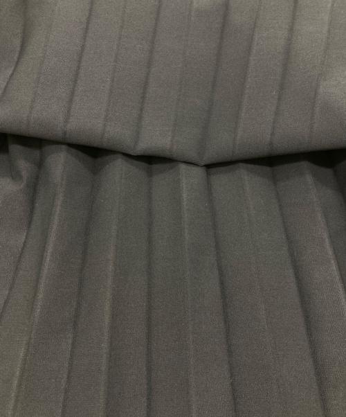 MAX&Co.（マックスアンドコー）MAX&Co. (マックスアンドコー) エコレザープリーツスカート ブラック サイズ:SIZE46の古着・服飾アイテム