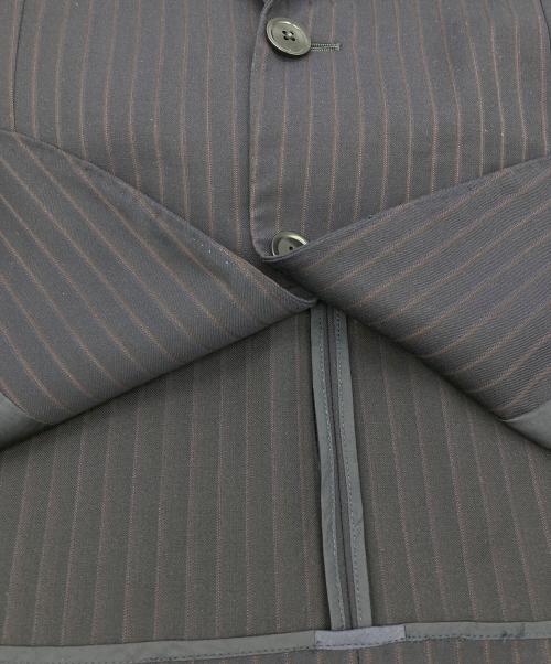 GIORGIO ARMANI（ジョルジョアルマーニ）GIORGIO ARMANI (ジョルジョアルマーニ) TREND 3P セットアップスーツ ネイビー サイズ:46の古着・服飾アイテム