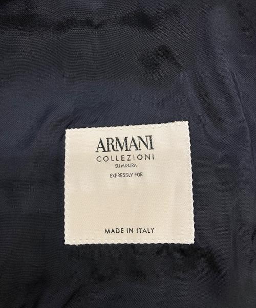 GIORGIO ARMANI（ジョルジョアルマーニ）GIORGIO ARMANI (ジョルジョアルマーニ) TREND 3P セットアップスーツ ネイビー サイズ:46の古着・服飾アイテム