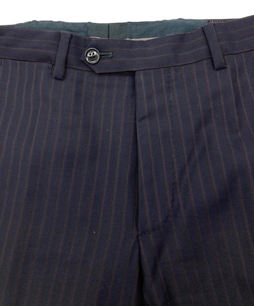 GIORGIO ARMANI（ジョルジョアルマーニ）GIORGIO ARMANI (ジョルジョアルマーニ) TREND 3P セットアップスーツ ネイビー サイズ:46の古着・服飾アイテム