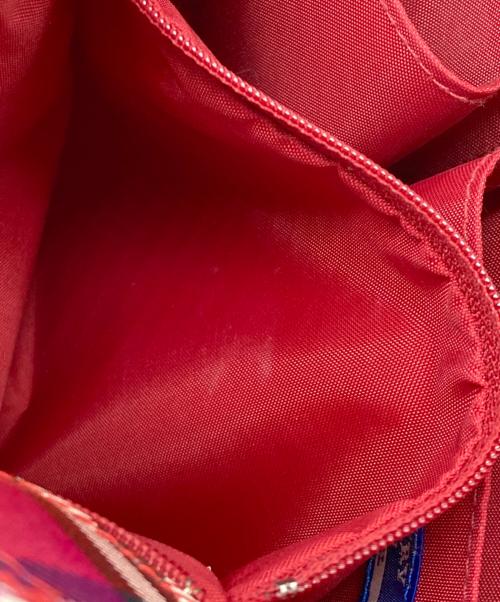 BURBERRY BLUE LABEL（バーバリー ブルー レーベル）BURBERRY BLUE LABEL (バーバリー ブルー レーベル) ノバチェック ミニハンドバッグ レッドの古着・服飾アイテム