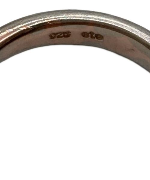 ete（エテ）ete (エテ) ツインリング シルバー サイズ:9号の古着・服飾アイテム