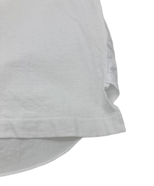 BLACK COMME des GARCONS（ブラックコムデギャルソン）BLACK COMME des GARCONS (ブラックコムデギャルソン) AD2020 ドッキングロングスリーブTEE ホワイト サイズ:Mの古着・服飾アイテム