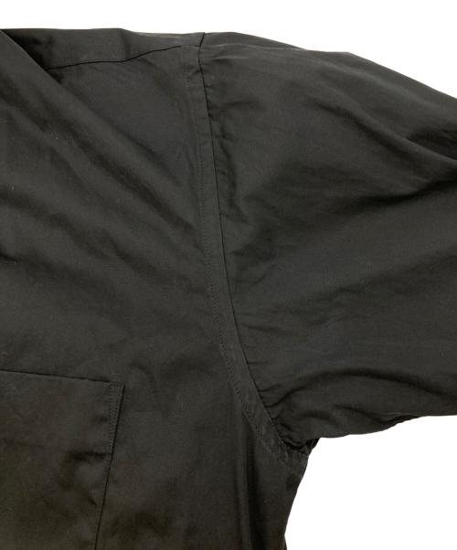 COMME des GARCONS SHIRT（コムデギャルソンシャツ）COMME des GARCONS SHIRT (コムデギャルソンシャツ) cotton poplin plain シャツ フーディー ブラック サイズ:Sの古着・服飾アイテム