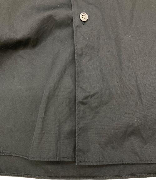 COMME des GARCONS SHIRT（コムデギャルソンシャツ）COMME des GARCONS SHIRT (コムデギャルソンシャツ) cotton poplin plain シャツ フーディー ブラック サイズ:Sの古着・服飾アイテム