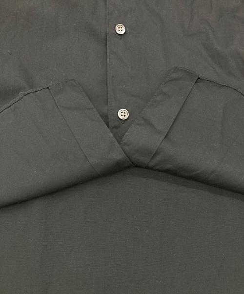 COMME des GARCONS SHIRT（コムデギャルソンシャツ）COMME des GARCONS SHIRT (コムデギャルソンシャツ) cotton poplin plain シャツ フーディー ブラック サイズ:Sの古着・服飾アイテム
