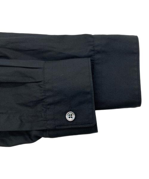 COMME des GARCONS SHIRT（コムデギャルソンシャツ）COMME des GARCONS SHIRT (コムデギャルソンシャツ) cotton poplin plain シャツ フーディー ブラック サイズ:Sの古着・服飾アイテム