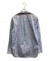 COMME des GARCONS SHIRT (コムデギャルソンシャツ) 切替ストライプシャツ ブルー サイズ:S：12000円