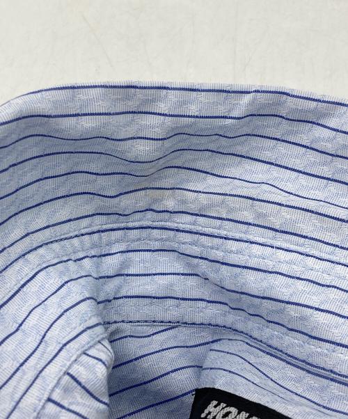 COMME des GARCONS HOMME DEUX（コムデギャルソン オム ドゥ）COMME des GARCONS HOMME DEUX (コムデギャルソン オム ドゥ) AD2020ストライプシャツ ブルー サイズ:Sの古着・服飾アイテム