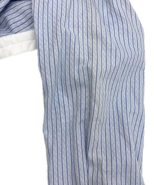 COMME des GARCONS HOMME DEUX（コムデギャルソン オム ドゥ）COMME des GARCONS HOMME DEUX (コムデギャルソン オム ドゥ) AD2020ストライプシャツ ブルー サイズ:Sの古着・服飾アイテム