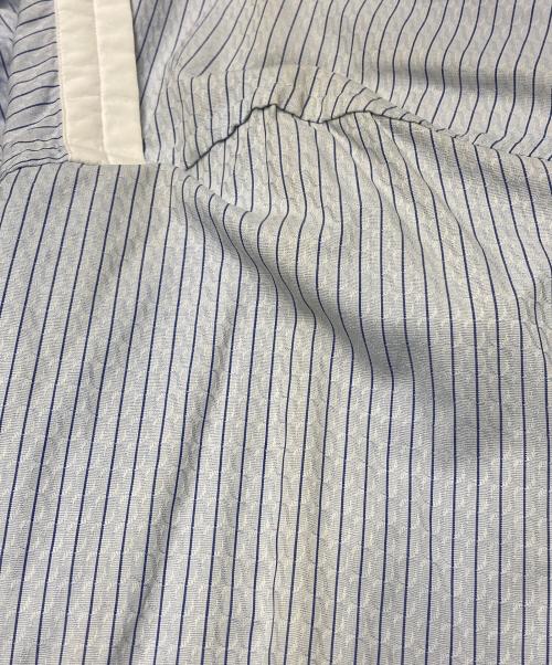 COMME des GARCONS HOMME DEUX（コムデギャルソン オム ドゥ）COMME des GARCONS HOMME DEUX (コムデギャルソン オム ドゥ) AD2020ストライプシャツ ブルー サイズ:Sの古着・服飾アイテム