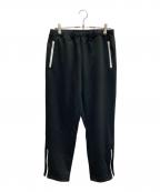 BLACK COMME des GARCONSブラックコムデギャルソン）の古着「AD2023 エステル ジャージ パンツ」｜ブラック