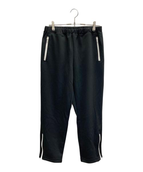 BLACK COMME des GARCONS（ブラックコムデギャルソン）BLACK COMME des GARCONS (ブラックコムデギャルソン) AD2023 エステル ジャージ パンツ ブラック サイズ:Lの古着・服飾アイテム