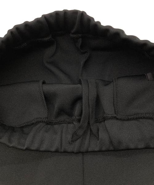 BLACK COMME des GARCONS（ブラックコムデギャルソン）BLACK COMME des GARCONS (ブラックコムデギャルソン) AD2023 エステル ジャージ パンツ ブラック サイズ:Lの古着・服飾アイテム