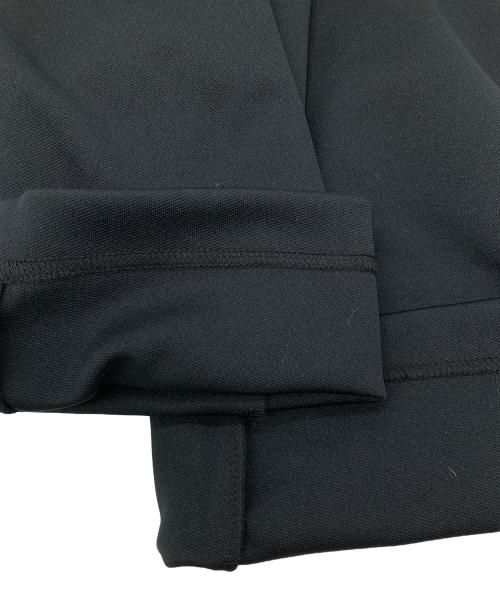 BLACK COMME des GARCONS（ブラックコムデギャルソン）BLACK COMME des GARCONS (ブラックコムデギャルソン) AD2023 エステル ジャージ パンツ ブラック サイズ:Lの古着・服飾アイテム