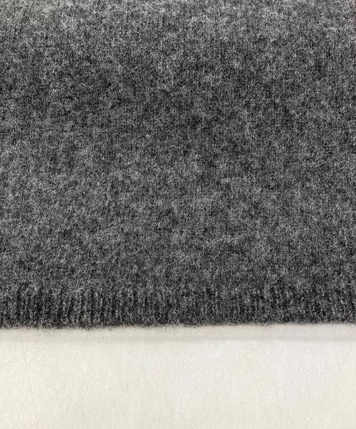 COMME des GARCONS SHIRT（コムデギャルソンシャツ）COMME des GARCONS SHIRT (コムデギャルソンシャツ) fully fashioned knit gauge 7 milled finished ニットベスト グレー サイズ:Mの古着・服飾アイテム