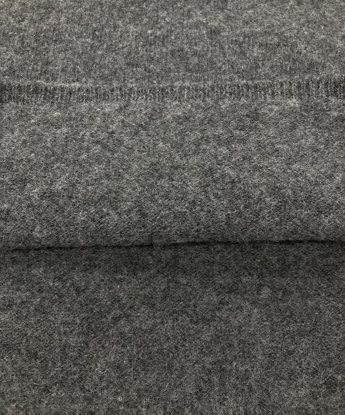 COMME des GARCONS SHIRT（コムデギャルソンシャツ）COMME des GARCONS SHIRT (コムデギャルソンシャツ) fully fashioned knit gauge 7 milled finished ニットベスト グレー サイズ:Mの古着・服飾アイテム