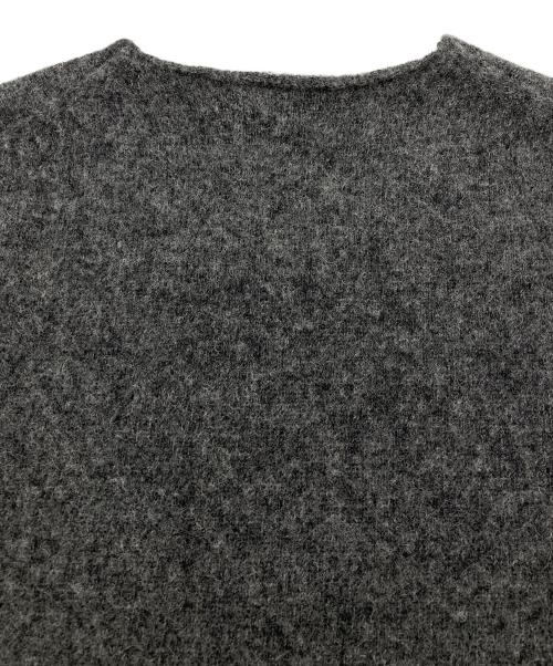 COMME des GARCONS SHIRT（コムデギャルソンシャツ）COMME des GARCONS SHIRT (コムデギャルソンシャツ) fully fashioned knit gauge 7 milled finished ニットベスト グレー サイズ:Mの古着・服飾アイテム