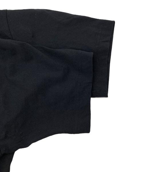 COMME des GARCONS SHIRT（コムデギャルソンシャツ）COMME des GARCONS SHIRT (コムデギャルソンシャツ) Cotton Jersey Plain半袖パーカー ブラック サイズ:Lの古着・服飾アイテム