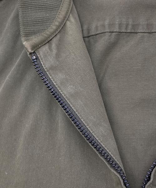 FRED PERRY（フレッドペリー）FRED PERRY (フレッドペリー) Zip Bomber Overshirt オリーブ サイズ:Mの古着・服飾アイテム