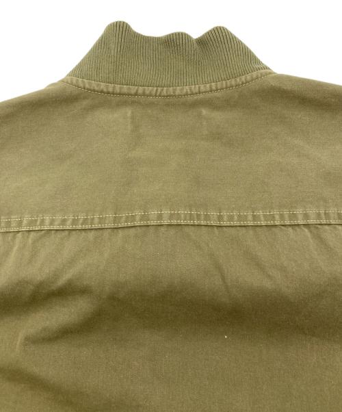 FRED PERRY（フレッドペリー）FRED PERRY (フレッドペリー) Zip Bomber Overshirt オリーブ サイズ:Mの古着・服飾アイテム