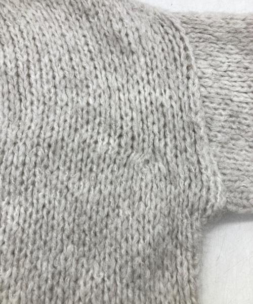 TRICOTS JEAN MARC（トリコットジーンマルク）TRICOTS JEAN MARC (トリコットジーンマルク) SESAMY ニット プルオーバー ベージュ サイズ:FREEの古着・服飾アイテム