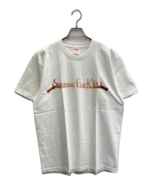 SUPREME（シュプリーム）Supreme (シュプリーム) 18AW Fuck You TEE ホワイト サイズ:M 未使用品の古着・服飾アイテム
