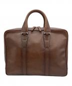 BALZOバルゾ）の古着「レザーブリーフケース」｜ブラウン