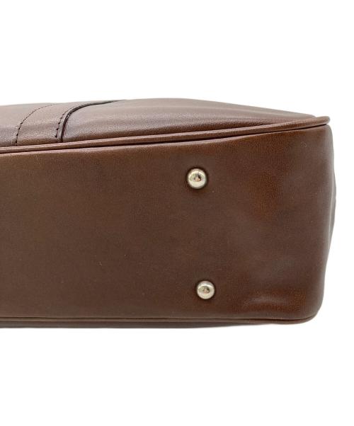 BALZO（バルゾ）BALZO (バルゾ) レザーブリーフケース ブラウンの古着・服飾アイテム
