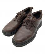 CLARKSクラークス）の古着「Badbury Lace レザーシューズ」｜ブラウン