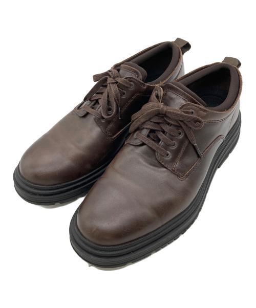 CLARKS（クラークス）CLARKS (クラークス) Badbury Lace レザーシューズ ブラウン サイズ:25.5の古着・服飾アイテム