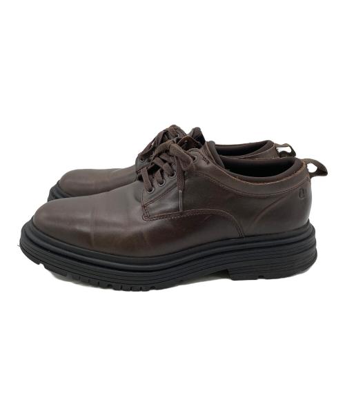 CLARKS（クラークス）CLARKS (クラークス) Badbury Lace レザーシューズ ブラウン サイズ:25.5の古着・服飾アイテム