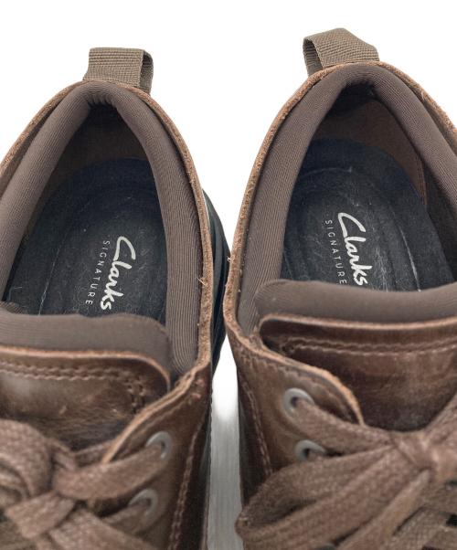 CLARKS（クラークス）CLARKS (クラークス) Badbury Lace レザーシューズ ブラウン サイズ:25.5の古着・服飾アイテム
