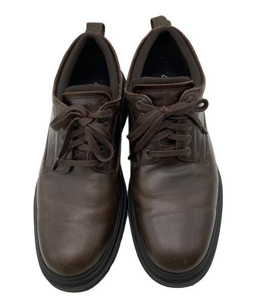 CLARKS（クラークス）CLARKS (クラークス) Badbury Lace レザーシューズ ブラウン サイズ:25.5の古着・服飾アイテム