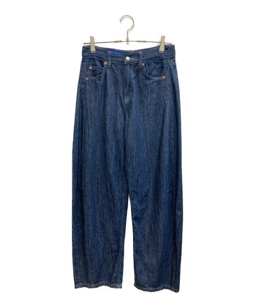 ZARA（ザラ）ZARA (ザラ) Champion (チャンピオン) ワイドデニムパンツ インディゴ サイズ:13-14の古着・服飾アイテム