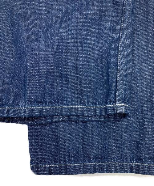 ZARA（ザラ）ZARA (ザラ) Champion (チャンピオン) ワイドデニムパンツ インディゴ サイズ:13-14の古着・服飾アイテム