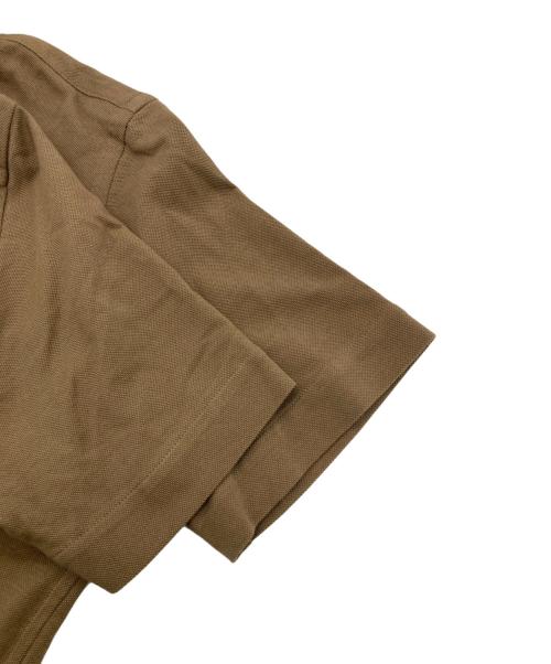 UNITED ARROWS（ユナイテッドアローズ）UNITED ARROWS (ユナイテッドアローズ) GUY ROVER (ギローバー) ピケ ポロシャツ ブラウン サイズ:Lの古着・服飾アイテム