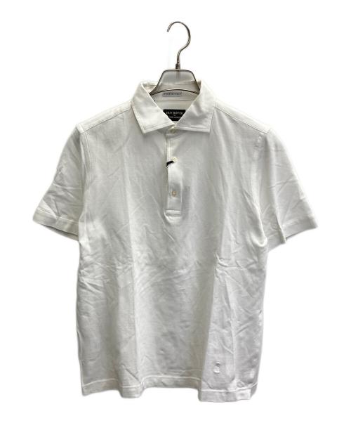 UNITED ARROWS（ユナイテッドアローズ）UNITED ARROWS (ユナイテッドアローズ) GUY ROVER (ギローバー) ピケ ポロシャツ ホワイト サイズ:Lの古着・服飾アイテム