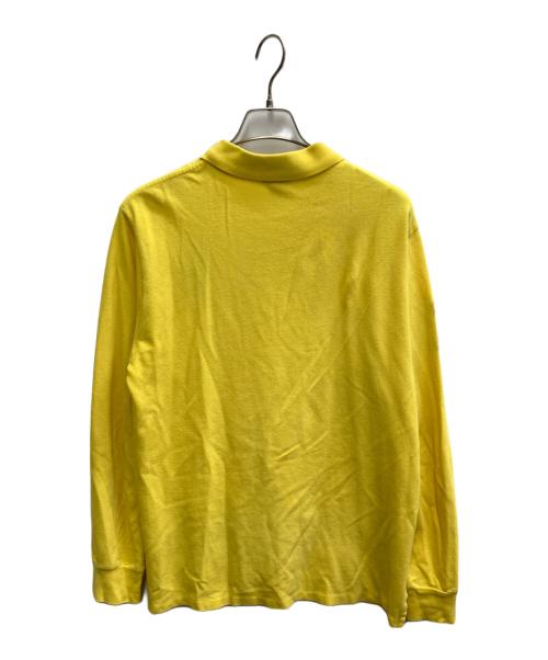 POLO RALPH LAUREN（ポロ・ラルフローレン）POLO RALPH LAUREN (ポロ・ラルフローレン) ロングポロシャツ イエロー サイズ:XLの古着・服飾アイテム