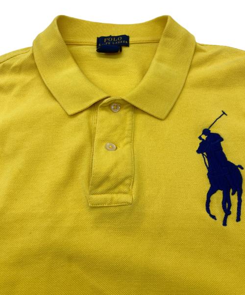 POLO RALPH LAUREN（ポロ・ラルフローレン）POLO RALPH LAUREN (ポロ・ラルフローレン) ロングポロシャツ イエロー サイズ:XLの古着・服飾アイテム