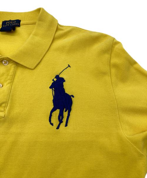 POLO RALPH LAUREN（ポロ・ラルフローレン）POLO RALPH LAUREN (ポロ・ラルフローレン) ロングポロシャツ イエロー サイズ:XLの古着・服飾アイテム